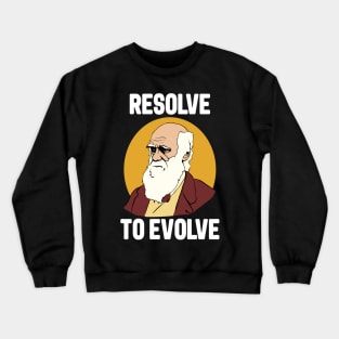 Charles Darwin Evolution Crewneck Sweatshirt